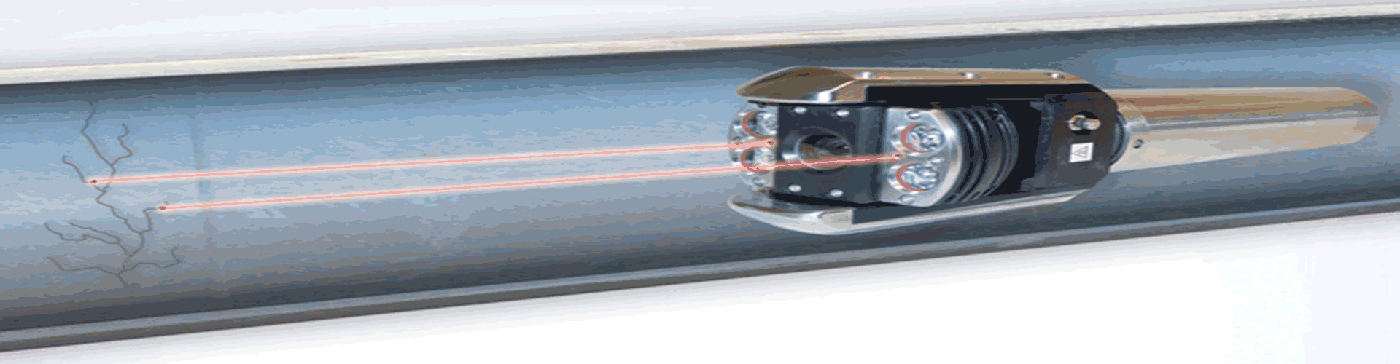 Ray May Plumbing's in-line camera and leak detection equipment